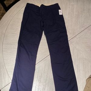 Boys navy Gap Kids chinos. Size 16. NWT.